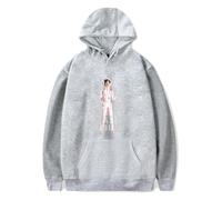 Merch Lola Young I am Only F Myself Album Music Sleeve Casual Graphic Cappuccio, grigio, M