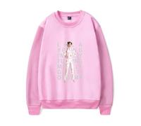 Merch Lola Young I am Only F Myself Album Musica Girocollo Casual Felpa Abbigliamento Unisex, rosa, M