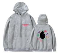 Merch Peter Fox Zukunft Pink Song Unisex Manica Lunga Casual Graphic Cappuccio, grigio, S