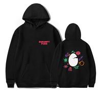Merch Peter Fox Zukunft Pink Song Unisex Manica Lunga Casual Graphic Cappuccio, Nero , 3XL