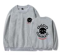 Merch Saint Jhn Concerti Live Tour 2025 Felpa Casual Girocollo Abbigliamento Unisex, grigio, XXS