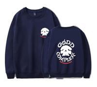 Merch Saint Jhn Concerti Live Tour 2025 Felpa Casual Girocollo Abbigliamento Unisex, Marina Militare, M