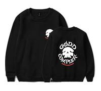 Merch Saint Jhn Concerti Live Tour 2025 Felpa Casual Girocollo Abbigliamento Unisex, Nero , XXL