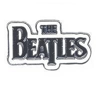 Merch-the Beatles - Medium Drop T Pin Badge (Black)