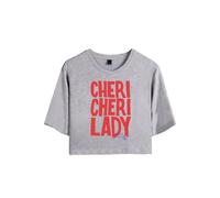 Merch Thomas Anders Cheri Cheri Lady Song Crop Top Unisex Classico, grigio, XS