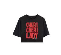 Merch Thomas Anders Cheri Cheri Lady Song Crop Top Unisex Classico, Nero , M