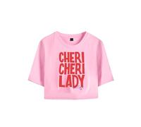 Merch Thomas Anders Cheri Cheri Lady Song Crop Top Unisex Classico, rosa, M