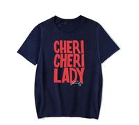 Merch Thomas Anders Cheri Cheri Lady Song Manica Corta Unisex Classico, Blu, XXS