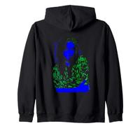 Merch ufficiale Billie Eilish Neon Backlit per fan music Felpa con Cappuccio