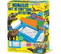 4M 4M04790 Set di Frottage Artistico: Dinosauri