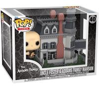 Merchandising Addams Family (The): Funko Pop Town - Uncle Fester & Addams Famil