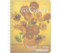 Agenda diary 16,5x21,6 cm vincent van gogh 2026 - AA.VV.
