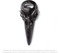 Merchandising Alchemy: Black Raven Skull Bottle Opener