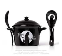 Alchemy: Feline Hungry Decorative (Scodella In Ceramica) -