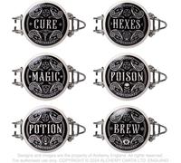 Merchandising Alchemy: Witch's Spice Rack (Portaspezie Con Contenitori)