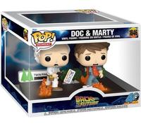 Funko Pop! Moment: Back To The Future - Doc & Marty&Marty - Ritorno Al Futuro - Figura in Vinile da Collezione - Idea Regalo - Merchandising Ufficiale - Giocattoli per Bambini e Adulti - Movies Fans