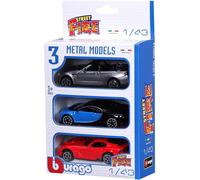 Merchandising Bburago: Burago Auto Street Fire 3Pack Edition - 1:43