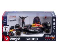 Modellino auto f1 red bull rb19 con personaggio verstappen 1:24 - bburago