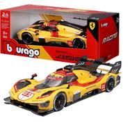 Bburago - Ferrari 499P 24H LMS Hypercar 2025#83, Auto Diecast in Scala 1:24, Replica Dettagliata Le Mans Champion, Portiere Apribili, Licenza Ufficiale Ferrari, Età Consigliata 3+ Anni
