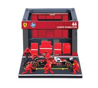 Merchandising Bburago: Pit Stop Ferrari Sf-25 #44 Hamilton