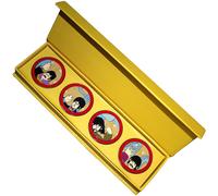 Beatles - The - The Beatles Pin Badge Set: Yellow Submarine Portholes NUOVO