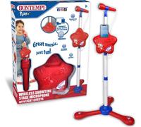 Merchandising Bontempi 40 4810: Microfono Da Palco Wireless Con Effetti Luminosi
