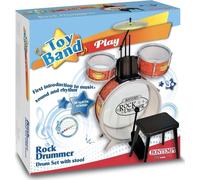 Merchandising Bontempi 51 4504 - Rock Drummer - Batteria Grancassa Con Pedale, 2
