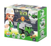 Buki France - Camion de Poubelle RC Spazzatura, Verde, 9021