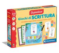 Sapientino giochi di scrittura - gioco educativo per imparare a scrivere: set di lavagne cancellabili e carte illustrate - clementoni