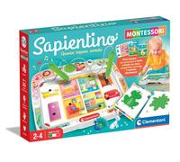 Clementoni - Sapientino Montessori-Banchetto con Schede attivitÃ Penne, Gioco E