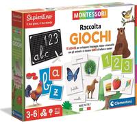 Merchandising Clementoni: Sapientino Montessori - Raccolta Giochi