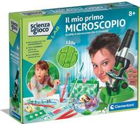 Clementoni Microscopio Il Mio Primo 19347 – Vero portatile 150X