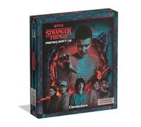 Clementoni - Stranger Things Friends Don’t Lie, Gioco da Tavolo Ispirato alle Prime 4 Stagioni, Sfide nel Sottosopra con 12 Personaggi e Mostri Leggendari, Made in Italy, Lingua Italiana, 16666