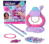 Cool MAKER, Stack'd Heishi Studio - Kit per la creazione di braccialetti con penna per perline e oltre 1200 perline per bracciali, 15 anni, giocattoli per bambini dai 7 anni in su