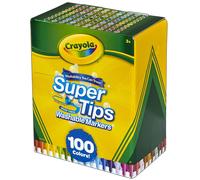 Crayola: 100 Pennarelli Lavabili Supertips - AA.VV.