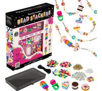 Fashion Angels - Bead Stackers, Set Dolci Ciondoli, Kit di per la Creazione di Collane e Braccialetti, Charms 3D Componibili, Attività Creativa per Bambini, da 8 anni, F13237