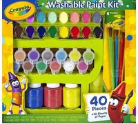 Merchandising Crayola: Washable Paint Kit / Set Pittura Lavabile (40 Pcs)