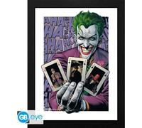Dc Comics - Framed Print The Joker Haha Cards (30X40) X2 NUOVO
