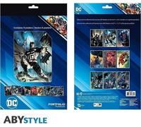 Merchandising Dc Comics: ABYstyle - Justice League (Portfolio 9 Posters 21X29,7)