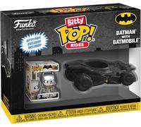 Figura - Dc Comics: Funko Bitty Pop Ride - Batman W/batmobile