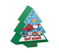 Merchandising Dc Comics: Funko Pop Pocket Pop - Holiday-Tree Holiday Box 4Pc