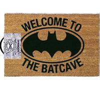 Pyramid DC Comics Felpudo Batman Welcome to the Batcave - Fabricado en Fibra de Coco con Base de PVC - Tamaño 60x40cm