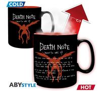 ABYSTYLE Death Note L & Light Tazza che cambia il calore, 40 ml, tema anime manga drinkware casa e cucina merch regalo