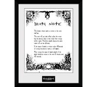 Merchandising Death Note: GB Eye - Death Note (Stampa In Cornice 30x40 Cm)