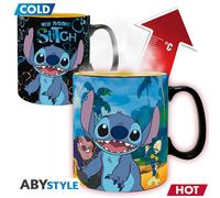 Merchandising Disney: ABYstyle - Lilo & Stitch (Mug Heat Change 460 Ml / Tazza T