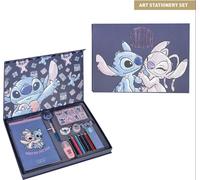 SET CANCELLERIA STITCH E ANGEL VALIGETTA DISNEY PER DISEGNARE COLORARE SCRIVERE