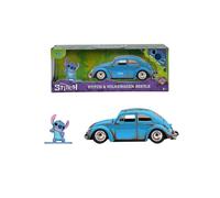 Merchandising Disney: Jada Toys - Lilo And Stitch - 1959 Vw Beetle In Scala 1:32