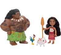 Oceanië 2 - sierlijke cadeauset van Maui & Vaiana, 15 cm grote figuren, geïnspir