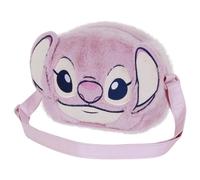 Disney Lilo e Stitch Angel Heart-Mini Borsa a Tracolla Plush, Rosa