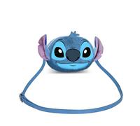 Disney Lilo e Stitch Heart-Mini Borsa a Tracolla Plush, Blu